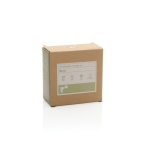 Pistolet de massage en plastique recyclé pour libérer le stress couleur noir deuxième vue avec boîte