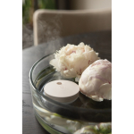 Humidificateur rechargeable en plastique recyclé autonomie 6H couleur beige vue d'ambiance 2