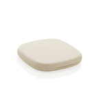 Miroir en plastique recyclé avec double vue standard et grossissement couleur beige deuxième vue
