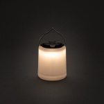 Lampe portative en plastique recyclé avec trois modes d’éclairage LED couleur blanc cinquième vue