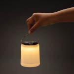 Lampe portative en plastique recyclé avec trois modes d’éclairage LED couleur blanc septième vue