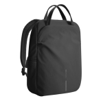 Sac à dos extensible en tissu recyclé avec zip Duo‑Zipper 16” couleur noir