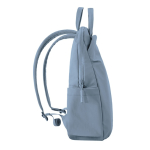 Sac à dos extensible en tissu recyclé avec zip Duo‑Zipper 16” couleur bleu neuvième vue