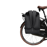 Sac à dos urbain imperméable avec fixation pour vélo et antivol 16” couleur noir vue 16
