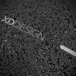 Sac à dos urbain imperméable avec fixation pour vélo et antivol 16” couleur noir