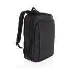 Sac à dos ultra‑fin en RPET au design extensible 15,6” couleur noir