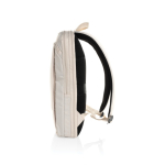 Sac à dos ultra‑fin en RPET au design extensible 15,6” couleur beige sixième vue