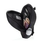 Sac à dos en polyester recyclé style business avec poches 15,6” couleur noir troisième vue