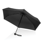 Petit parapluie manuel en tissu RPET 190T au design résistant Ø100 couleur noir