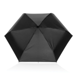 Petit parapluie manuel en tissu RPET 190T au design résistant Ø100 couleur noir deuxième vue