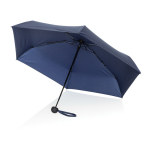 Petit parapluie manuel en tissu RPET 190T au design résistant Ø100 couleur bleu marine