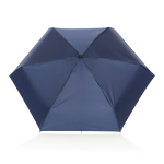 Petit parapluie manuel en tissu RPET 190T au design résistant Ø100 couleur bleu marine deuxième vue