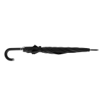 Parapluie premium en RPET ouverture automatique Ø130 Swiss Peak couleur noir troisième vue