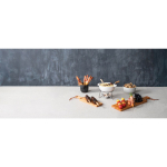 Fondue au fromage en céramique chauffée à la bougie 750 ml Boska couleur blanc