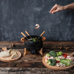 Fondue électrique avec contrôle précis pour 8 personnes Boska couleur noir