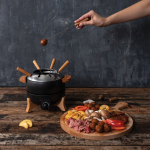 Fondue électrique avec contrôle précis pour 8 personnes Boska couleur noir