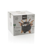 Fondue électrique avec contrôle précis pour 8 personnes Boska couleur noir