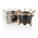 Fondue électrique avec contrôle précis pour 8 personnes Boska couleur noir