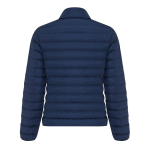 Doudoune femme en polyester recyclé 70 g/m² IQONIQ Maiko couleur bleu marine deuxième vue