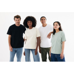 T‑shirt unisexe en coton recyclé 220 g/m² IQONIQ Nikko couleur noir
