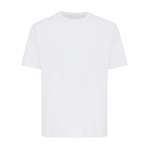 T‑shirt unisexe en coton recyclé 220 g/m² IQONIQ Nikko couleur blanc