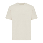 T‑shirt unisexe en coton recyclé 220 g/m² IQONIQ Nikko couleur beige
