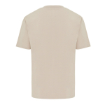 T‑shirt unisexe en coton recyclé 220 g/m² IQONIQ Nikko couleur camel deuxième vue