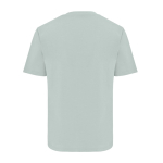 T‑shirt unisexe en coton recyclé 220 g/m² IQONIQ Nikko couleur vert olive deuxième vue