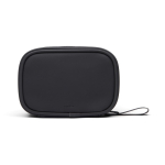 Trousse de secours en polyester recyclé avec accessoires couleur noir troisième vue