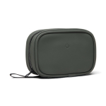 Trousse de secours en polyester recyclé avec accessoires couleur vert deuxième vue