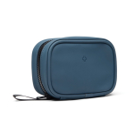 Trousse de secours en polyester recyclé avec accessoires couleur bleu marine deuxième vue