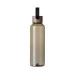 Bouteille RPET minimaliste avec couvercle en acier et anse 550 ml couleur ivoire deuxième vue