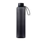 Bouteille RPET moderne et fonctionnelle avec bouchon antifuite 550 ml couleur noir