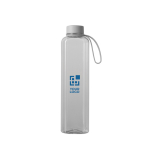 Bouteille RPET moderne et fonctionnelle avec bouchon antifuite 550 ml couleur transparent avec zone d'impression