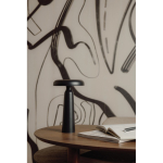 Lampe de table recyclée avec lumière chaude et blanche réglable couleur noir vue d'ambience 3