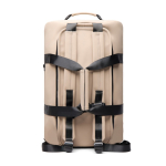 Sac week‑end en polyester recyclé avec doubles anses 35L couleur ivoire troisième vue