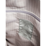 Sac à dos recyclé avec poche frontale et sangle arrière de voyage 16” couleur noir sixième vue