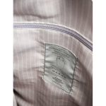 Sac à dos recyclé avec poche frontale et sangle arrière de voyage 16” couleur vert sixième vue