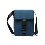 Sac à bandoulière urbain recyclé au design léger avec accès latéral couleur bleu marine