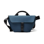 Sac bandoulière urbain en matériau recyclé avec sangle ajustable couleur bleu marine