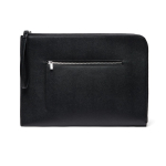 Housse recyclée pour ordinateur 14” au design sophistiqué avec poche couleur noir
