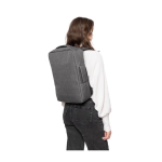 Sac à dos de voyage avec multiples poches y compris ordinateur 15'' cinquième vue