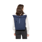 Sac à dos enroulable polylcotton recyclé pour ordinateur portable 15'' deuxième vue