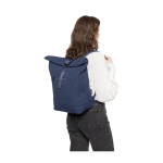 Sac à dos enroulable polylcotton recyclé pour ordinateur portable 15'' troisième vue