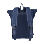 Sac à dos enroulable polylcotton recyclé pour ordinateur portable 15'' quatrième vue