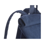 Sac à dos enroulable polylcotton recyclé pour ordinateur portable 15'' huitième vue