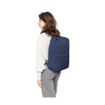 Sac à dos classique en polylcotton recyclé pour ordinateur 15'' quatrième vue