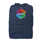 Sac à dos classique en polylcotton recyclé pour ordinateur 15'' neuvième vue