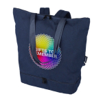 Sac à dos multi-usages en polycoton recyclé avec plusieurs poignées douxième vue