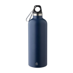 Bouteille isotherme double paroi en acier inoxydable 500ml couleur bleu première vue